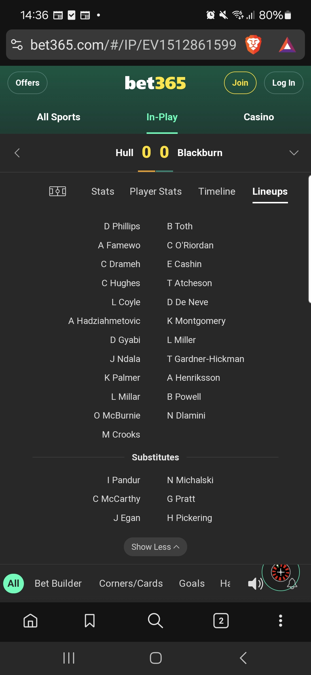 I know hull are a better team than Blackburn  but to give them an extra man is a bit much 🤭