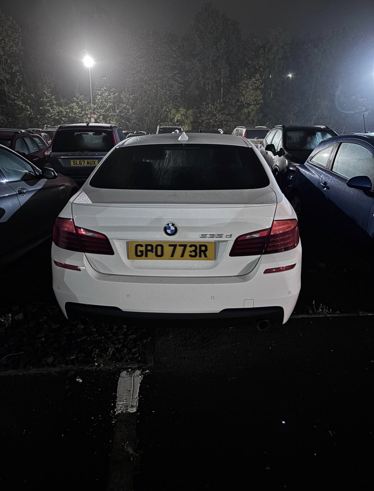 Hi all, first time poster long time reader. Flew home from Germany last night, whilst picking my car up from the car park I walked past this white BMW. Very interesting registration plate!