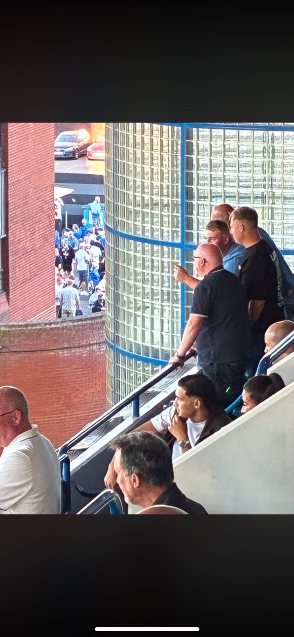 The winger at ibrox tonight