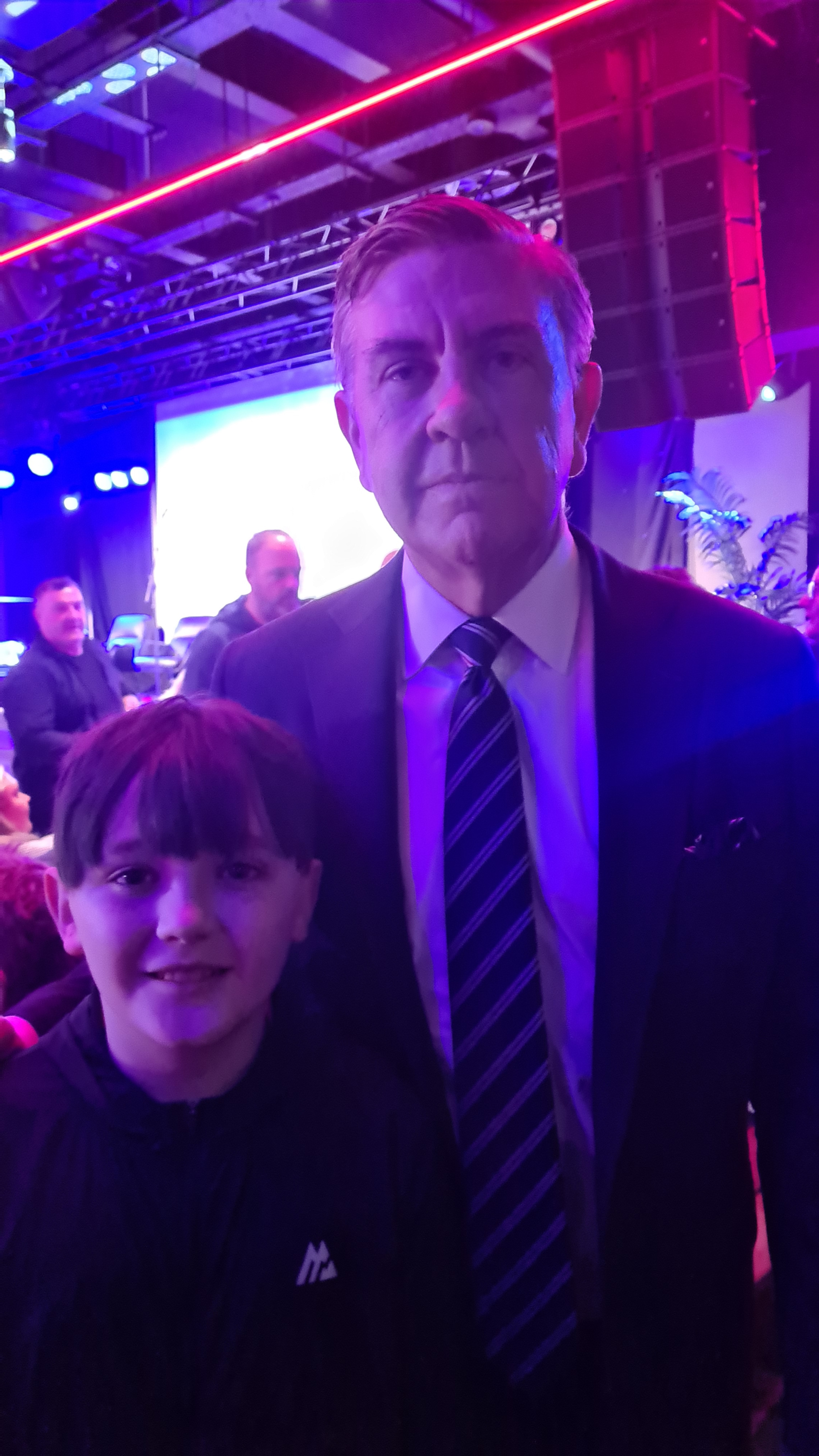 The wee man with andrew cavanagh last week in edminston house came across as a great guy 💙